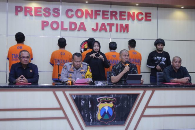 
 Polda Jatim Berhasil Ungkap Motif Penembakan Di Sampang