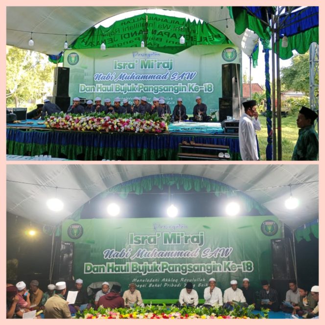 
 Keluarga Besar IB2P Melaksanakan Perayaan Isra Mi’raj dan Haul Bujuk Pangsangin Omben