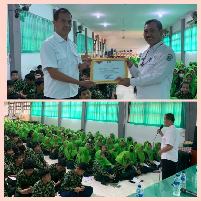 
 Polres Pelabuhan Tanjungperak Selamatkan Generasi Bangsa Ajak Pelajar Perangi Narkoba