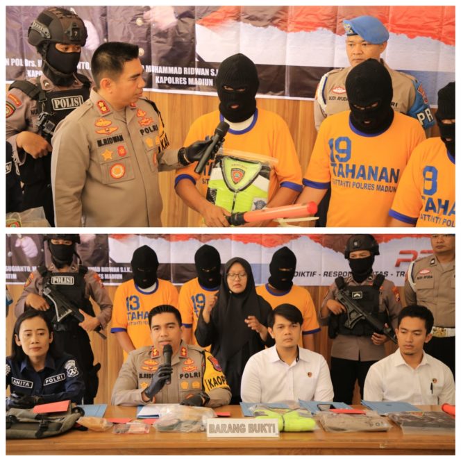 
 Polres Madiun Berhasil Ungkap Kasus Perampokan Truk Rokok, Tiga Tersangka Diamankan