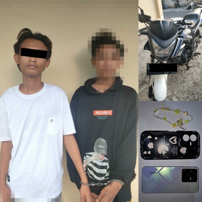 
 Jambret HP di Pasar Sidotopo Berhasil Diringkus Polsek Kenjeran