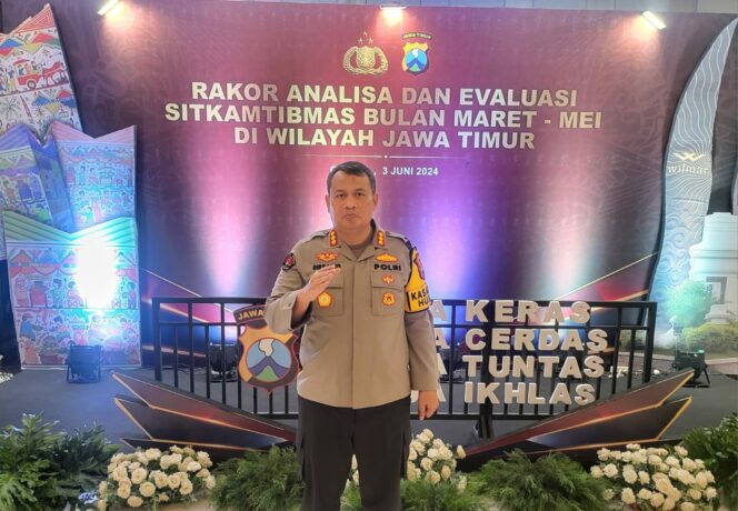 
 Polda Jatim Tindak Tegas Anggota yang Terlibat Narkoba