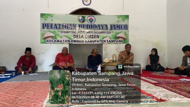 
 Pemdes Omben Lakukan Pelatihan Budi Daya Jamur Tiram