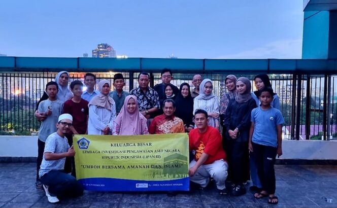 
 Tingkatkan Kebersamaan dan Kekeluargaan,  Harun Prayitno Lepas Pengurus DPP LIPAN-RI Umroh Bersama