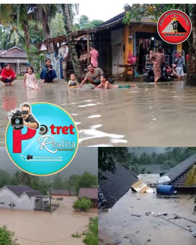 
 Banjir Melanda Pandeglang, LSM Triga Nusantara Indonesia Serukan Evaluasi dan Kolaborasi