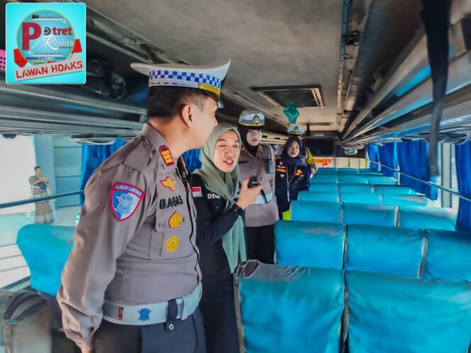 
 Tingkatkan Keselamatan Lalu Lintas, Polres Jember Gelar Ramp Check Angkutan Umum