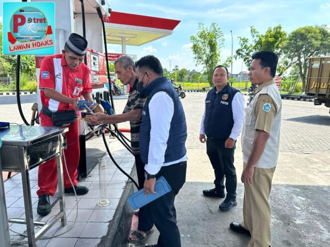 
 Polres Lamongan Sidak SPBU, Pastikan Distribusi BBM Aman dan Sesuai Standar