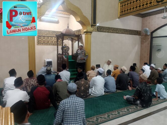 
 Safari Ramadan: Bhabin Kel Bulak Ajak Warga Jaga Kamtibmas dan Cegah Perang Sarung