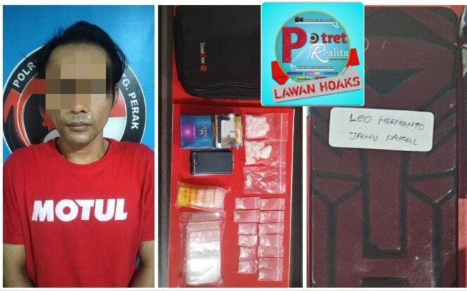 
 Polres Pelabuhan Tanjung Perak Gagalkan Peredaran 19,47 Gram Sabu, Pengedar Dibekuk di Rumahnya