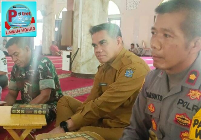 
 Kapolsek Krembangan Gelar Safari Ramadan  di Masjid Al Ikhlash dan Silaturahmi dengan Warga
