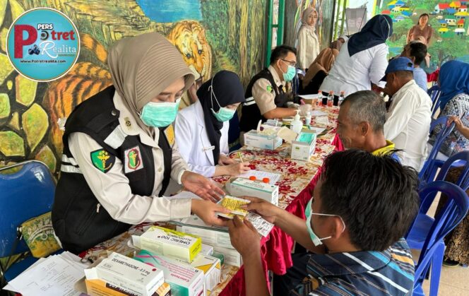 
 Polresta Malang Kota Gelar Layanan Kesehatan Gratis di Kampung Tematik