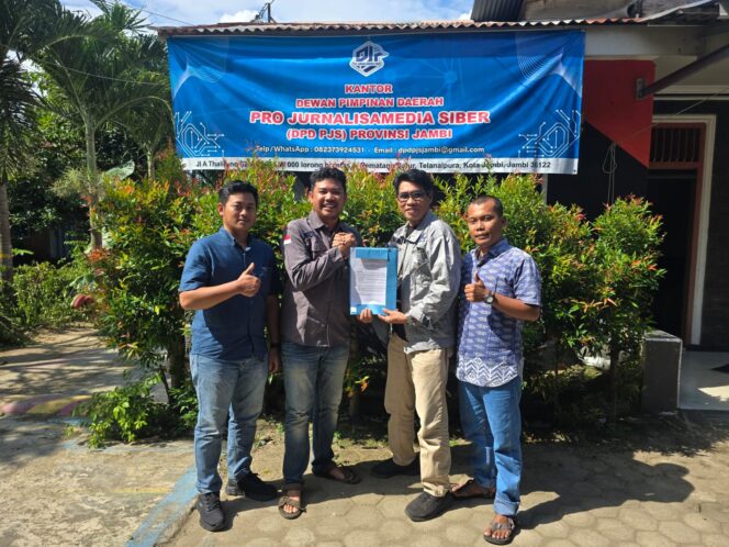 
 Ketum DPP PJS Kunjungi Jambi, Perkuat Langkah Jadi Konstituen Dewan Pers