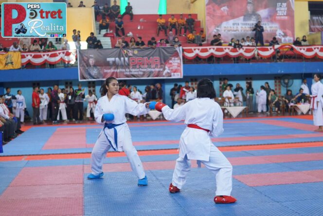 
 Polwan Polresta Sidoarjo Bripda Gaby, Ukir Prestasi di Piala Panglima Divisi Infanteri 2 Kostrad