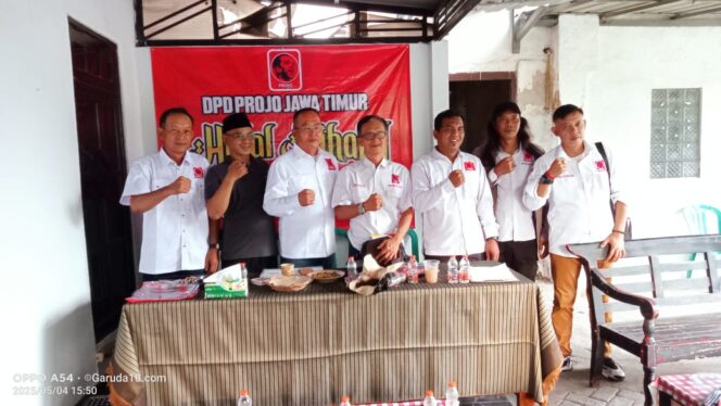 
 DPD Projo Jatim Selenggarakan Halal Bihalal di Tambakrejo Jombang
