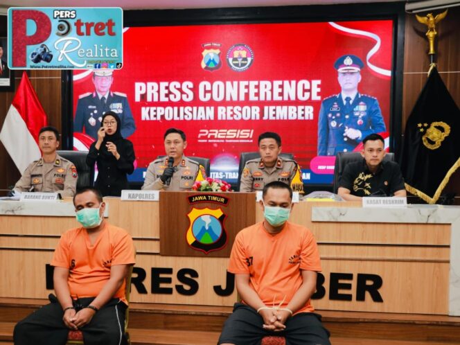
 Polres Jember Akhirnya Berhasil Menangkap Dua Pelaku Pembunuhan yang Kabur ke Malaysia