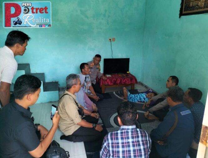 
 Polisi Peduli Warga, Kapolres Pacitan Santuni Anak Penderita Hidrosefalus